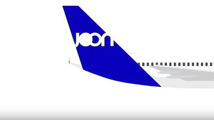 Capture écran de la vidéo promotionnelle d'Air France présentant la nouvelle acompagnie low cost, Joon, le 20 juillet 2017. (YOU TUBE / AIR FRANCE)