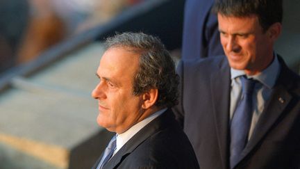 &nbsp; (Mercredi matin, Michel Platini a confirmé avoir invité Manuel Valls samedi soir à Berlin  © MaxPPP)