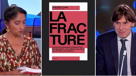 Depuis les années 1950, l'IFOP a réalisé cinq enquêtes ouvertes sur la jeunesse et par ce travail, cela permettait de comprendre comme elle évoluait. Frédéric Dabi vient de publier la dernière enquête à ce sujet, il est l'invité du journal télévisé de 23 Heures.&nbsp; (CAPTURE ECRAN / FRANCEINFO)