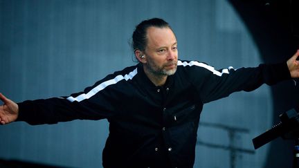 Thom Yorke de Radiohead au Main Square festival le 2 juillet 2017.
 (Johan Ben Azzouz /La Voix du Nord / MaxPPP)