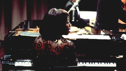 La chanteuse et pianiste de jazz Sarah Vaughan en 1969. (JAN PERRSON)