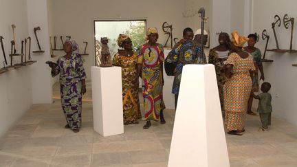 Petit Musée de la Récade, Lobozounkpa, sud du Bénin, 17 janvier 2020 (PROSPER DAGNITCHE / AFP)