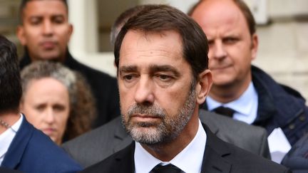 Le&nbsp;ministre de l'Intérieur, Christophe Castaner, le 3 octobre 2019, à Paris. (JULIEN MATTIA / ANADOLU AGENCY / AFP)