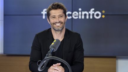 Bixente Lizarazu à franceinfo en juillet 2020.&nbsp; (CHRISTOPHE ABRAMOWITZ / SERVICE PHOTOS)