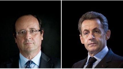 François Hollande et Nicolas Sarkozy (AFP - MARTIN BUREAU LIONEL BONAVENTURE)