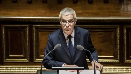 Hervé Maurey le 5 mai 2018 au Sénat. (VINCENT ISORE / MAXPPP)