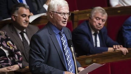 Le député José Evrard lors des questions au gouvernement à l'Assemblée, à Paris, le 17 septembre 2019.&nbsp; (MAXPPP)