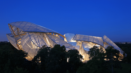 La merveille architecturale de Frank Gehry ouvre ses portes gratuitement aux visiteurs samedi soir à l'occasion de la "Nuit européenne des musées"
 (Fondation Louis Vuitton / Louis-Marie Dauzat)