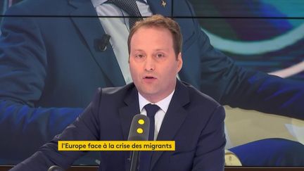 Le député LREM de Paris Sylvain Maillard invité du 8h30 politique samedi 23 juin. (FRANCEINFO)