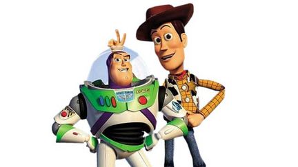 Buzz l eclair et Woody les jouets de Toy Story