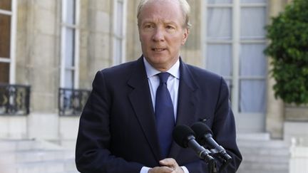 Le ministre de l'Intérieur, Brice Hortefeux (AFP - FRANCOIS GUILLOT)