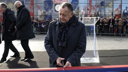 Le président de l'OL, Jean-Michel Aulas (ROMAIN LAFABREGUE / AFP)