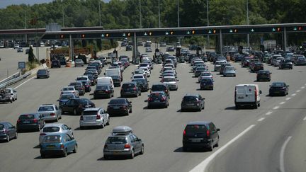 Le péage de La Barque, sur l'A8. (ERIC ESTRADE / MAXPPP)