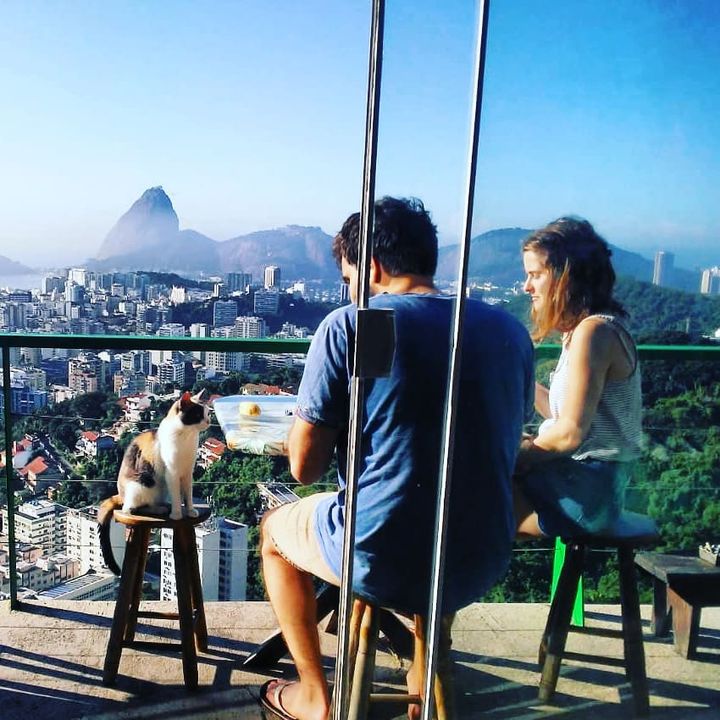 Une pause au soleil bienvenue à la maison d'hôtes Casa 48, sur les hauteurs de Rio de Janeiro, au-dessus de la petite favela Santa Teresa (Casa 48)