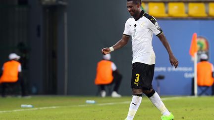 Asamoah Gyan avec le Ghana (FARED KOTB / ANADOLU AGENCY)