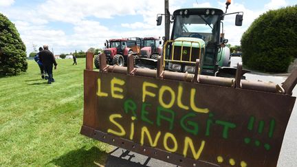 &nbsp; (Les éleveurs de porcs attendent plus que jamais, une réaction du Stéphane Le Foll © MAXPPP)