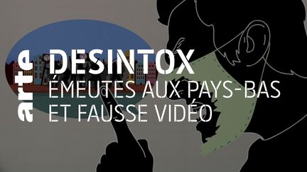 Désintox. La fausse vidéo des émeutes contre le couvre-feu aux Pays-Bas (ARTE/2P2L)