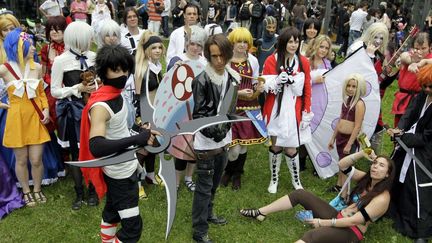 La Japan Expo, ici en 2012, est le rendez-vous annuel des amateurs de culture japonaise
 (Francois Mori/AP/SIPA)