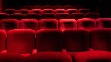 Une salle de cinéma à Paris, le 7 juin 2021. (XOSE BOUZAS / HANS LUCAS / AFP)