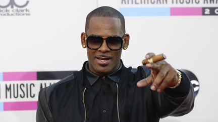 Le chanteur américain R. Kelly le 24 novembre 2013 à Los Angeles (Etats-Unis). (MARIO ANZUONI / X90045)