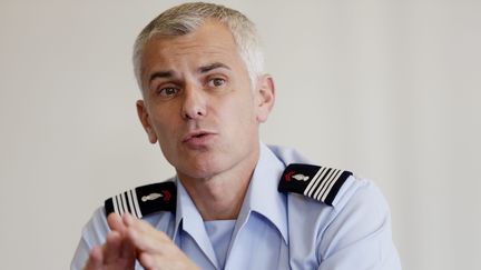 Le colonel Grégory Allione directeur du SDIS 13 (Service départemental d'incendie et de secours). (MAXPPP)