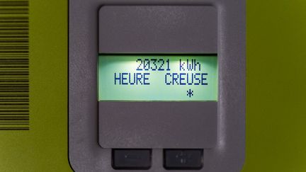 Un compteur électrique Linky. (Jean-Marc Barrere / HANS LUCAS via AFP)