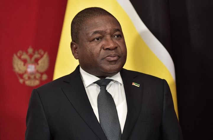 Filipe Nyusi après sa rencontre avec le président russe à Moscou, août 2019 (ALEKSEY NIKOLSKYI / SPUTNIK)