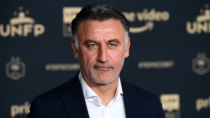 Christophe Galtier, l'actuel entraîneur de l'OGC Nice. (FRANCK FIFE / AFP)