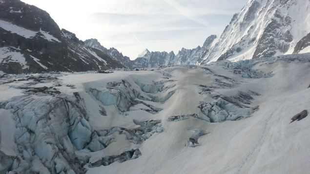 &nbsp; (Chamonix - Glacier d'Argentière © Guillaume Battin)