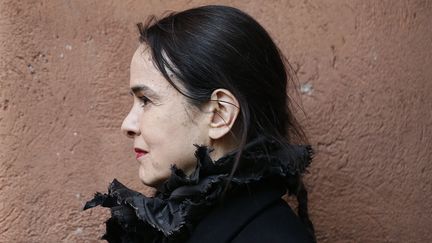 Amélie Nothomb, février 2023 (ANDREU DALMAU / (EPA) EFE/Newscom/MaxPPP)