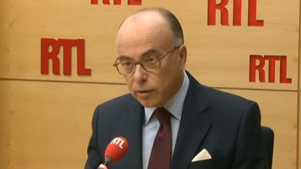 Le ministre de l'Int&eacute;rieur, Bernard Cazeneuve, sur RTL, le 26 juin 2015. (RTL)