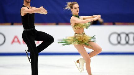 Gabriella Papadakis et Guillaume Cizeron sont au sommet de leur art (JU HUANZONG / XINHUA)