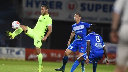 Metz a su triompher des Chamois de Niort. (MARIE DELAGE / MAXPPP)