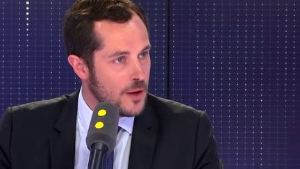 Nicolas Bay, invité sur franceinfo lundi 3 juin 2019. (FRANCETVINFO)