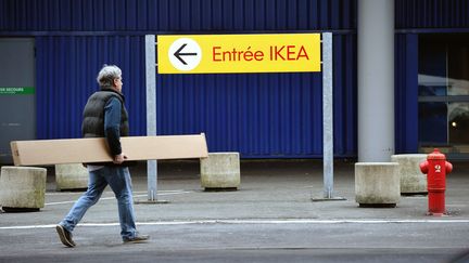 Ikea France a r&eacute;duit son imp&ocirc;t de 34,7 millions d'euros en 2010 et 35,6 millions d'euros en 2011. (PHILIPPE HUGUEN / AFP)