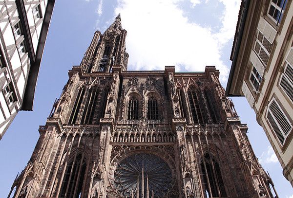 La cathédrale de Strasbourg, joyau de l'art gothique
 (KLAUS NOWOTTNICK / DPA / DPA PICTURE-ALLIANCE/AFP)