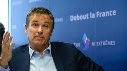 &nbsp; (Nicolas Dupont-Aignan craitn que des djihadistes de Daesh fassent partie du flux de migrants qui gagne l'Europe depuis la Turquie © MAXPPP)