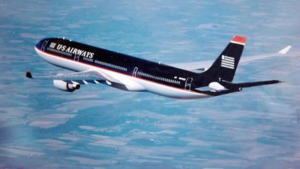 La passag&egrave;re fran&ccedil;aise a &eacute;t&eacute; arr&ecirc;t&eacute;e &agrave; sa descente de l'avion &agrave; l'a&eacute;roport de Bangor (Maine). (PASCAL PAVANI / AFP)