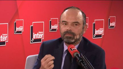 Le Premier ministre, Édouard Philippe, invité de France Inter, le 21 novembre 2019. (FRANCE INTER / RADIO FRANCE)