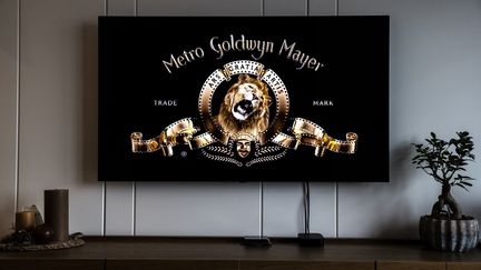 Logo actuel de Metro Goldwyn Mayer (MGM) depuis 2021 (OZGE ELIF KIZIL / ANADOLU AGENCY)