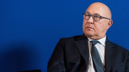 Le ministre des Finances, Michel Sapin, le 1er avril 2015 &agrave; Paris. (MAXPPP)