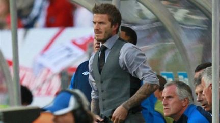 David Beckham suit de très près le parcours de l'Angleterre