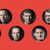 Les sept candidats à la primaire de la gauche. De gauche à droite et de haut en bas : Jean-Luc Bennahmias, Benoît Hamon, Arnaud Montebourg, Vincent Peillon, Sylvia Pinel, François de Rugy et Manuel Valls. (Stéphanie Berlu - Radio France)