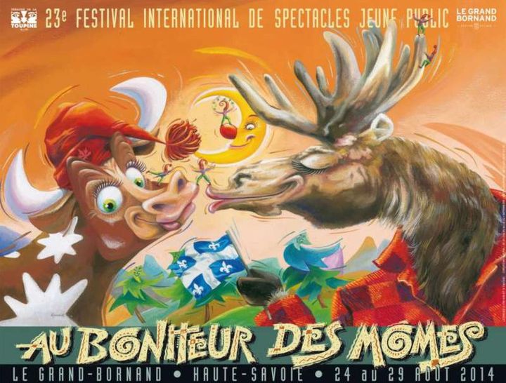 L'affiche du festival "Au Bonheur des Mômes" 2014
 (DR)