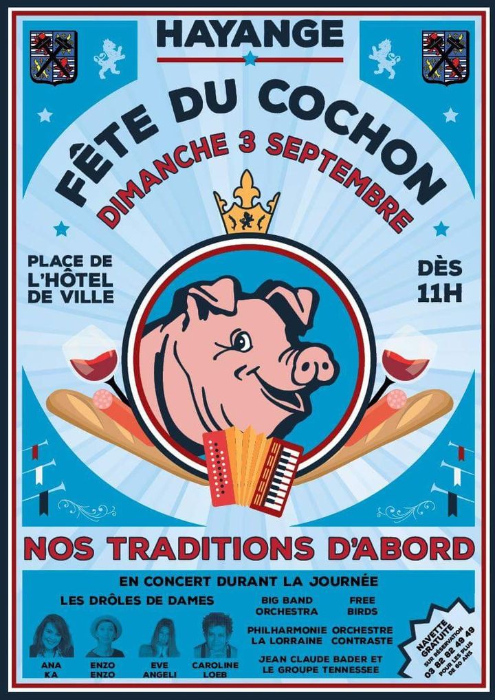 Fête du cochon : l'affiche 2017
 (DR)