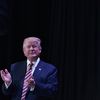 Donald Trump lors d'un meeting à Panama City, en Floride (Etats-Unis), le 11 octobre 2016. (MANDEL NGAN / AFP)