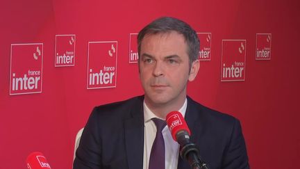 Olivier Véran, le porte-parole du gouvernement, était l'invité du 8h20 de France Inter, jeudi 23 février. (France Inter)