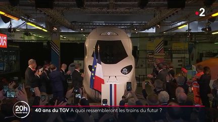 SNCF : pour les 40 ans du TGV, le "train du futur" dévoilé