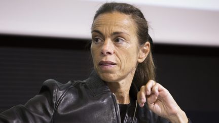 Agn&egrave;s Saal lors de la 20e &eacute;dition du colloque&nbsp;NPA-"Le Figaro", le 21 octobre 2014, &agrave; Paris. (MAXPPP)