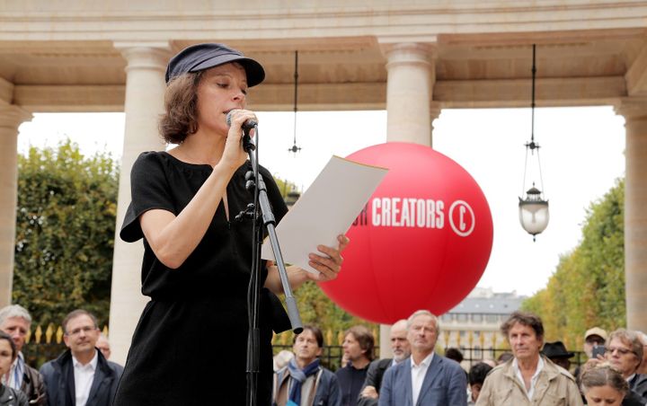 Emily Loiseau lance "l'Appel du Palais Royal", le 6 septembre. 
 (Lionel Pagès)